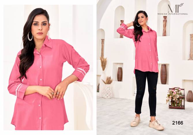 Dreams Shirt Vol 3 By Moksh Regular Wear Cotton Ladies Shirt Wholesale Shop In Surat